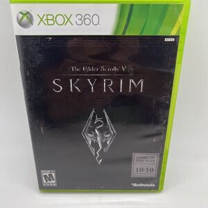 The Elder Scrolls V: Skyrim (Microsoft Xbox 360, 2011) Complete - Tested